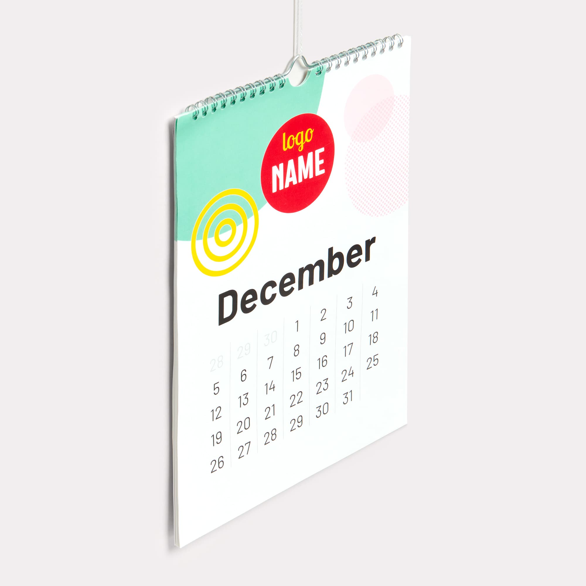 Calendriers muraux à spirale