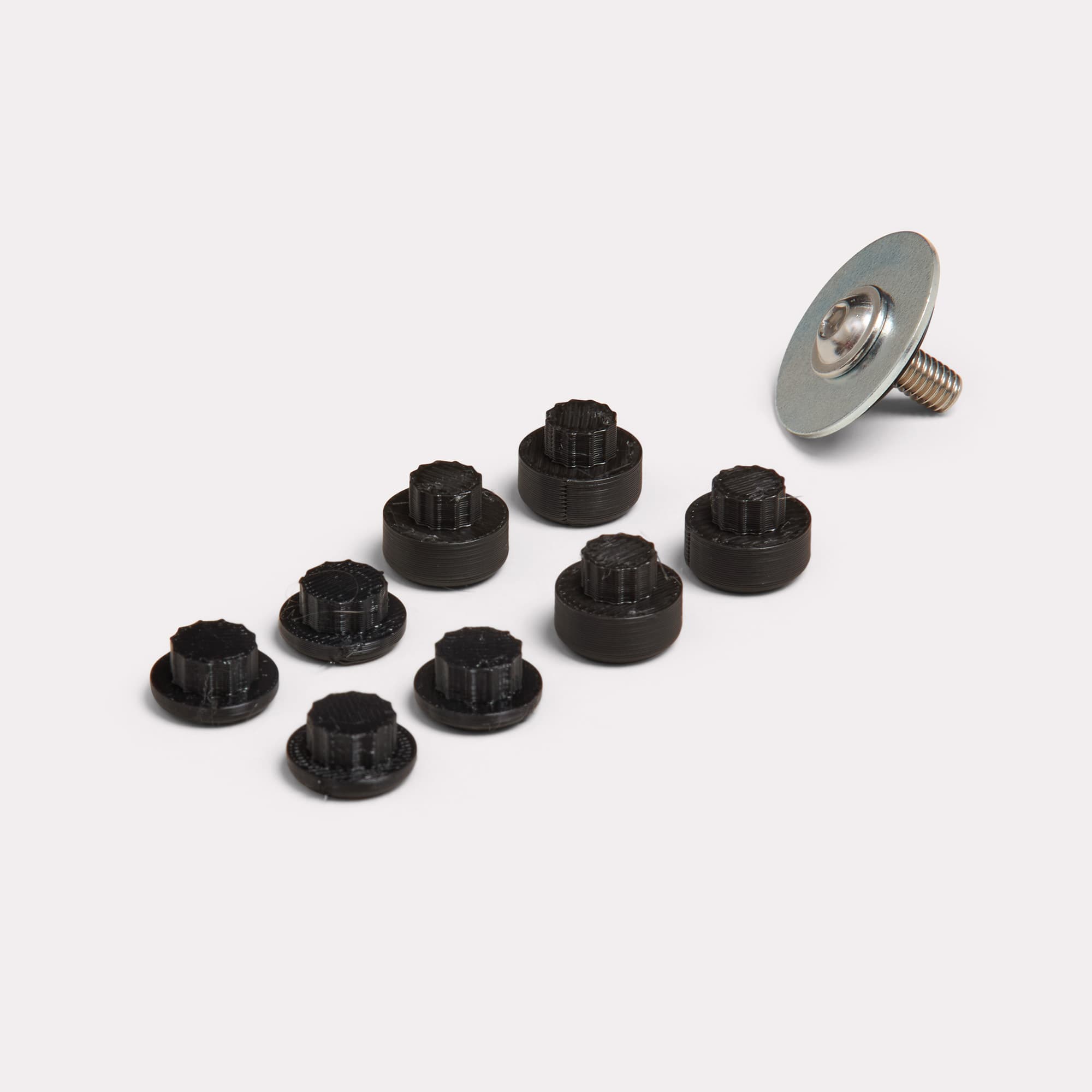 Anneau et capuchons Inhaker® Plaque de base
