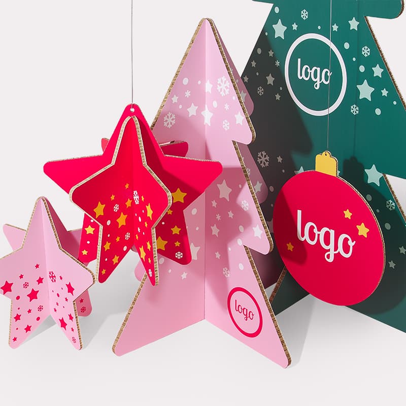 Panneau carton Re-board Noël