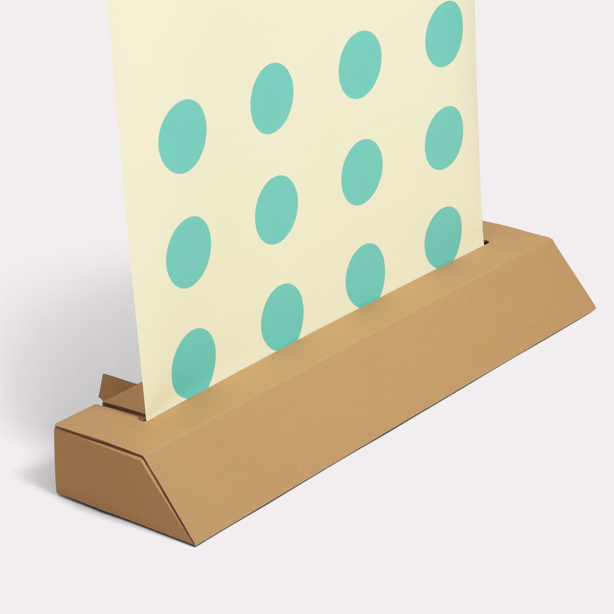 Bannières en carton enroulables