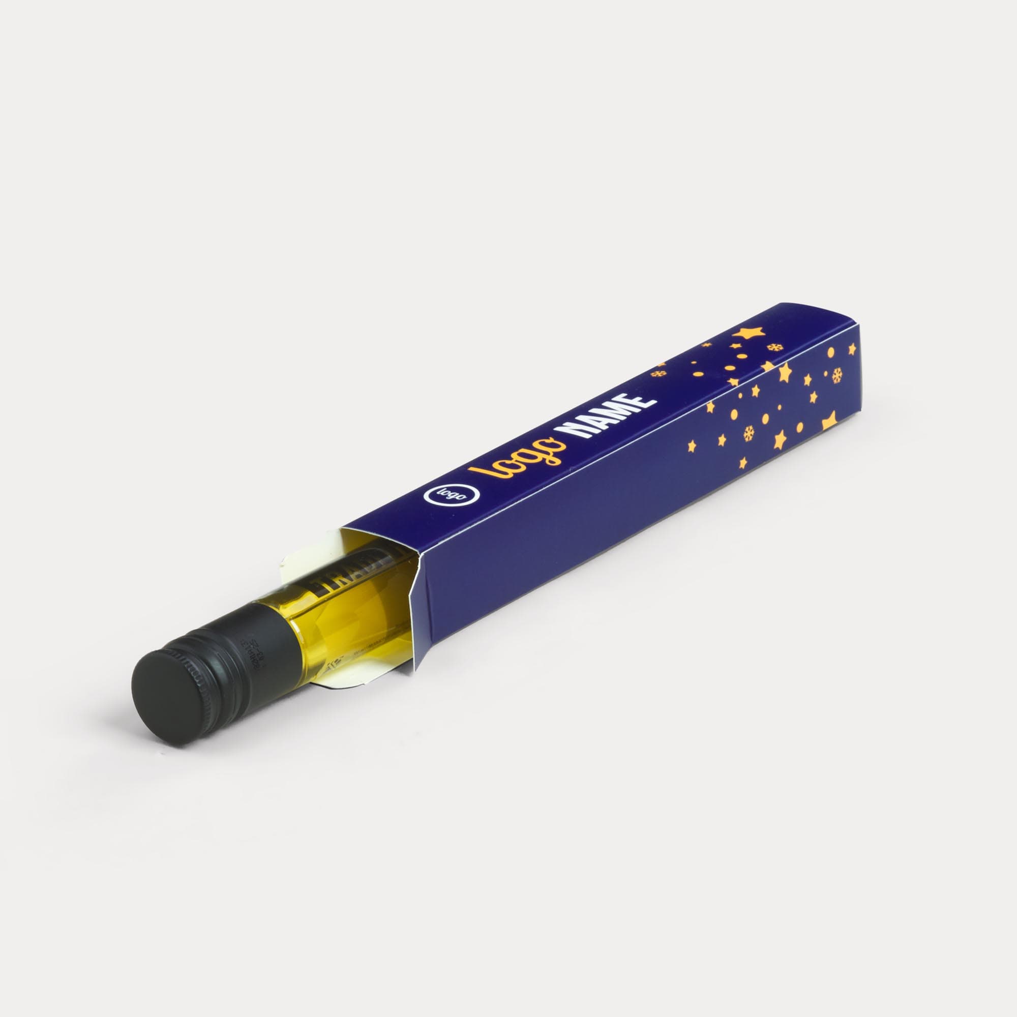 Tubes d'huile d'olive, de sel et de poivre