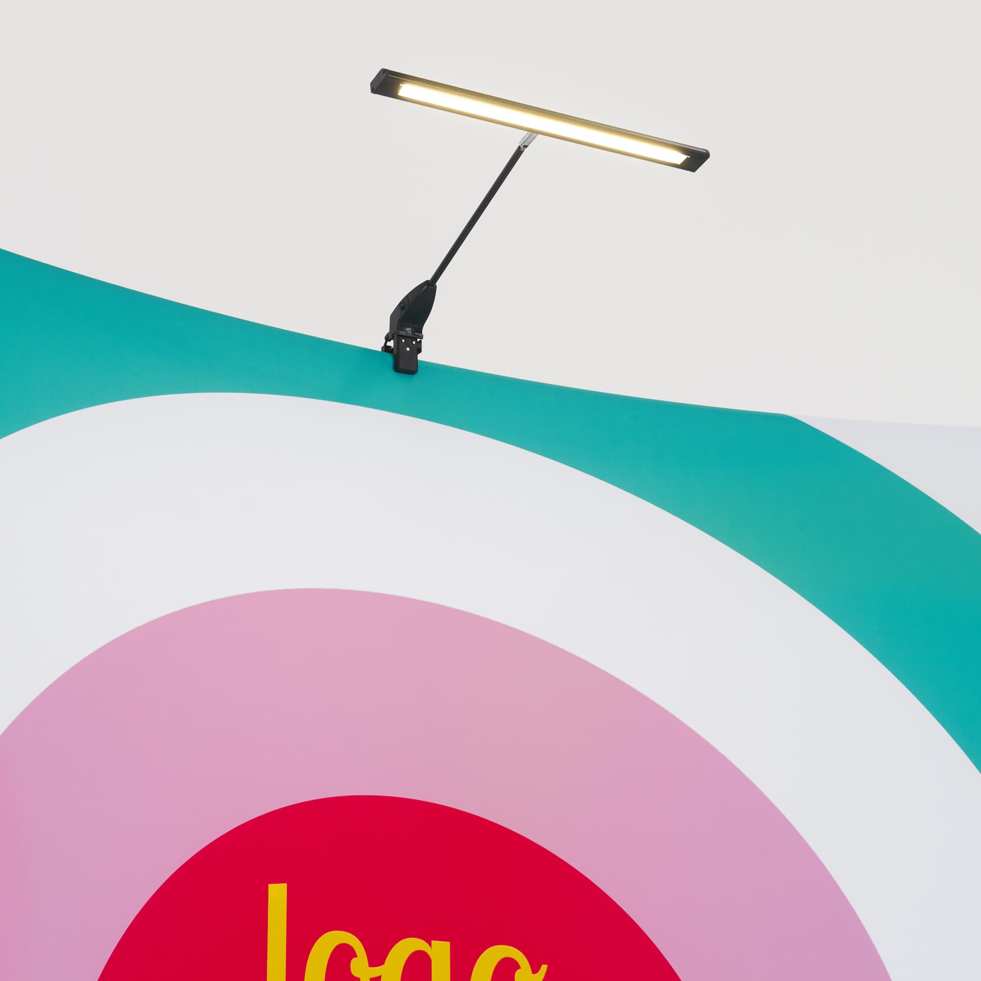 Totem en textile LED