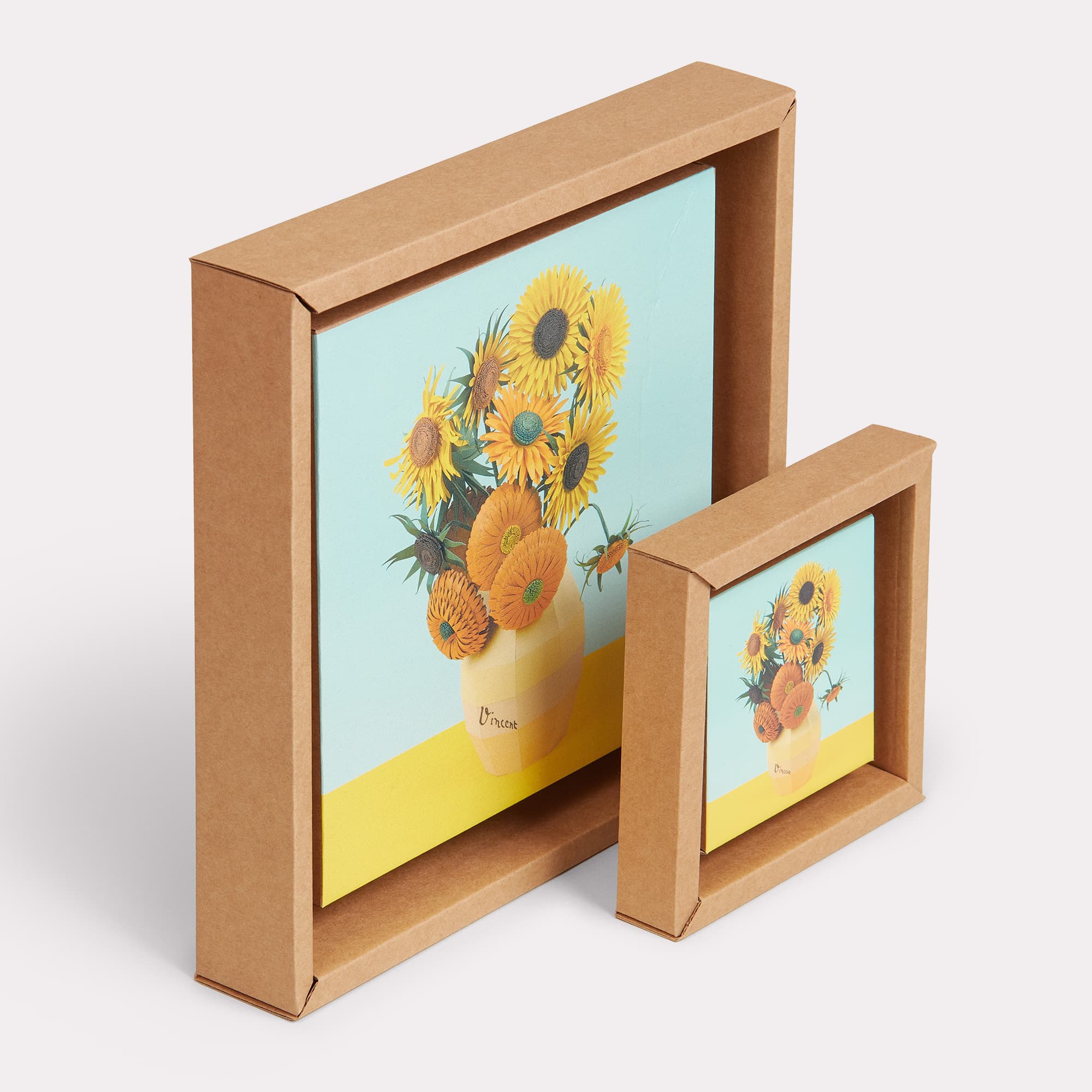 Cadre photo en carton