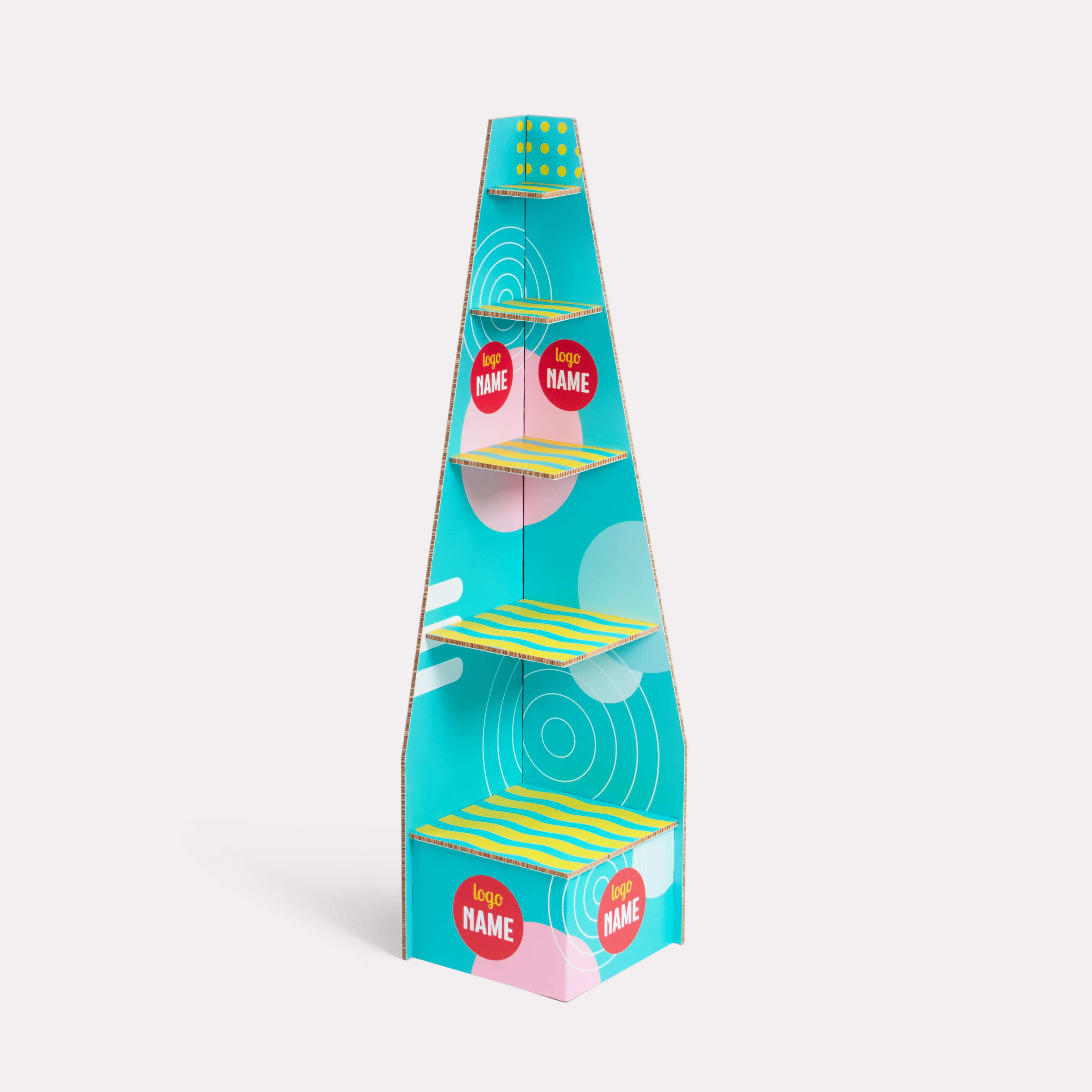 Les PLV affichent la pyramide