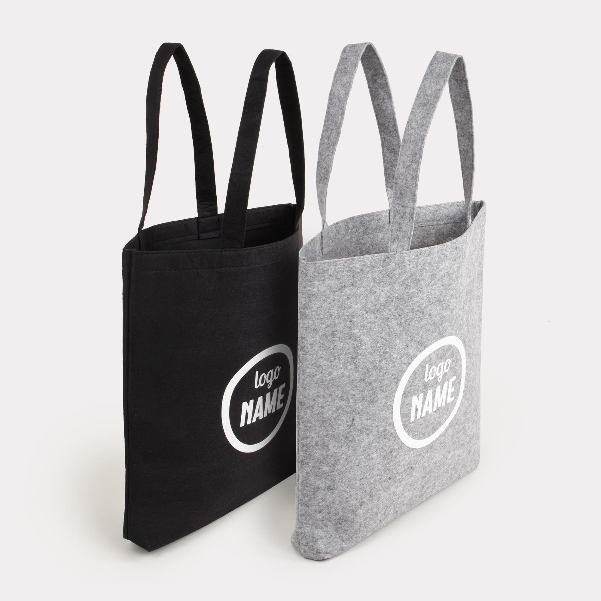 Sacs cabas en feutrine