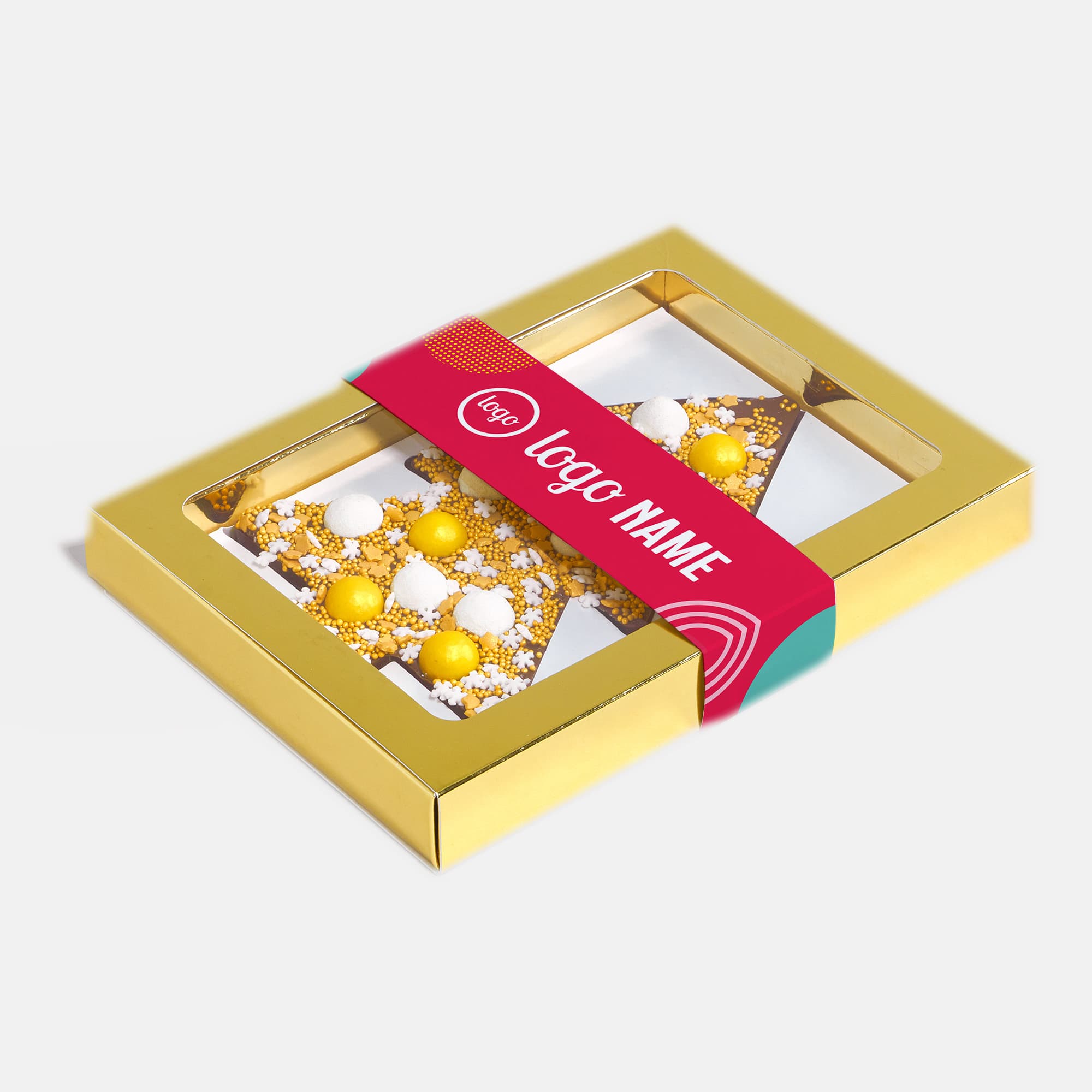 Sapin de Noël en chocolat