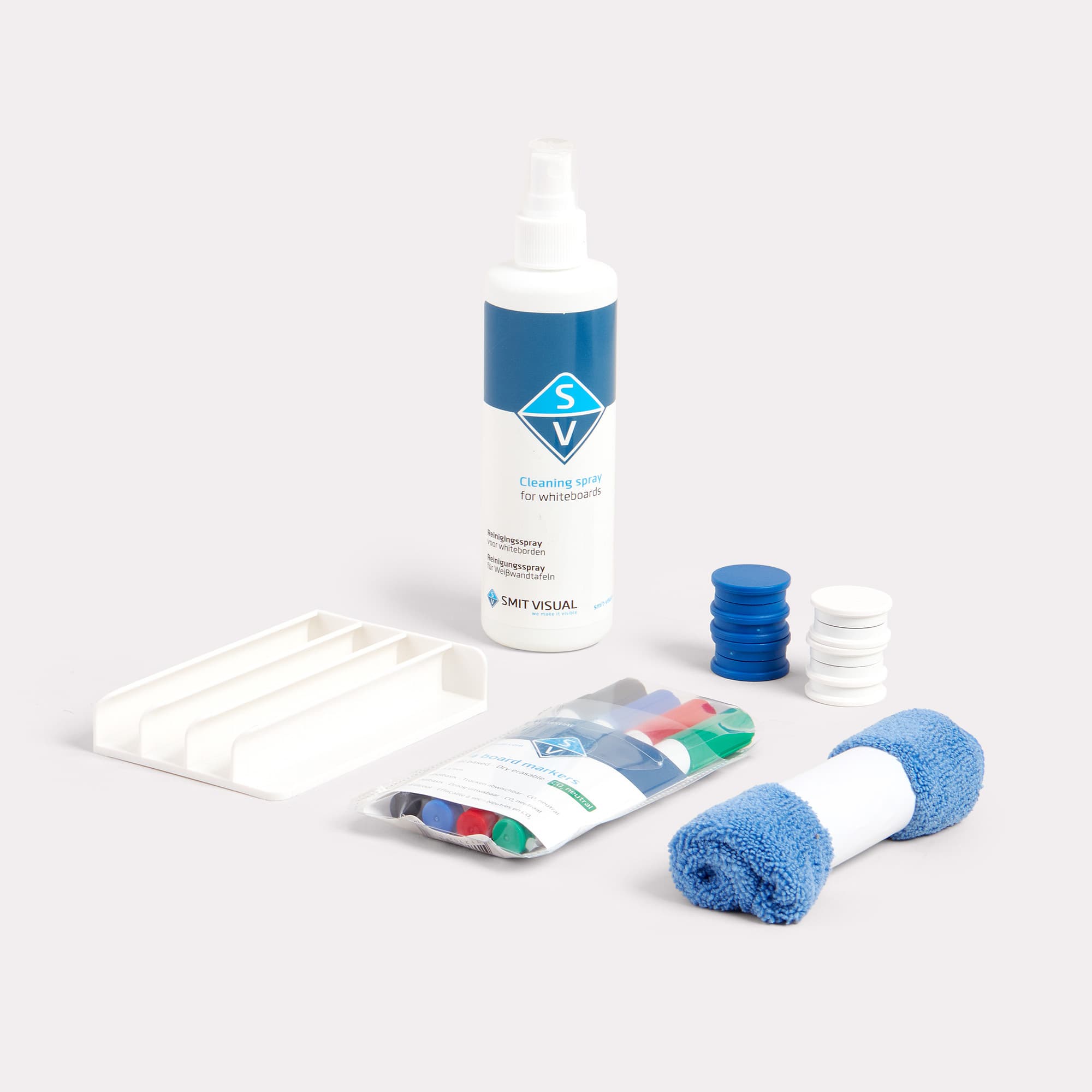 Kits d'accessoires pour tableaux blancs