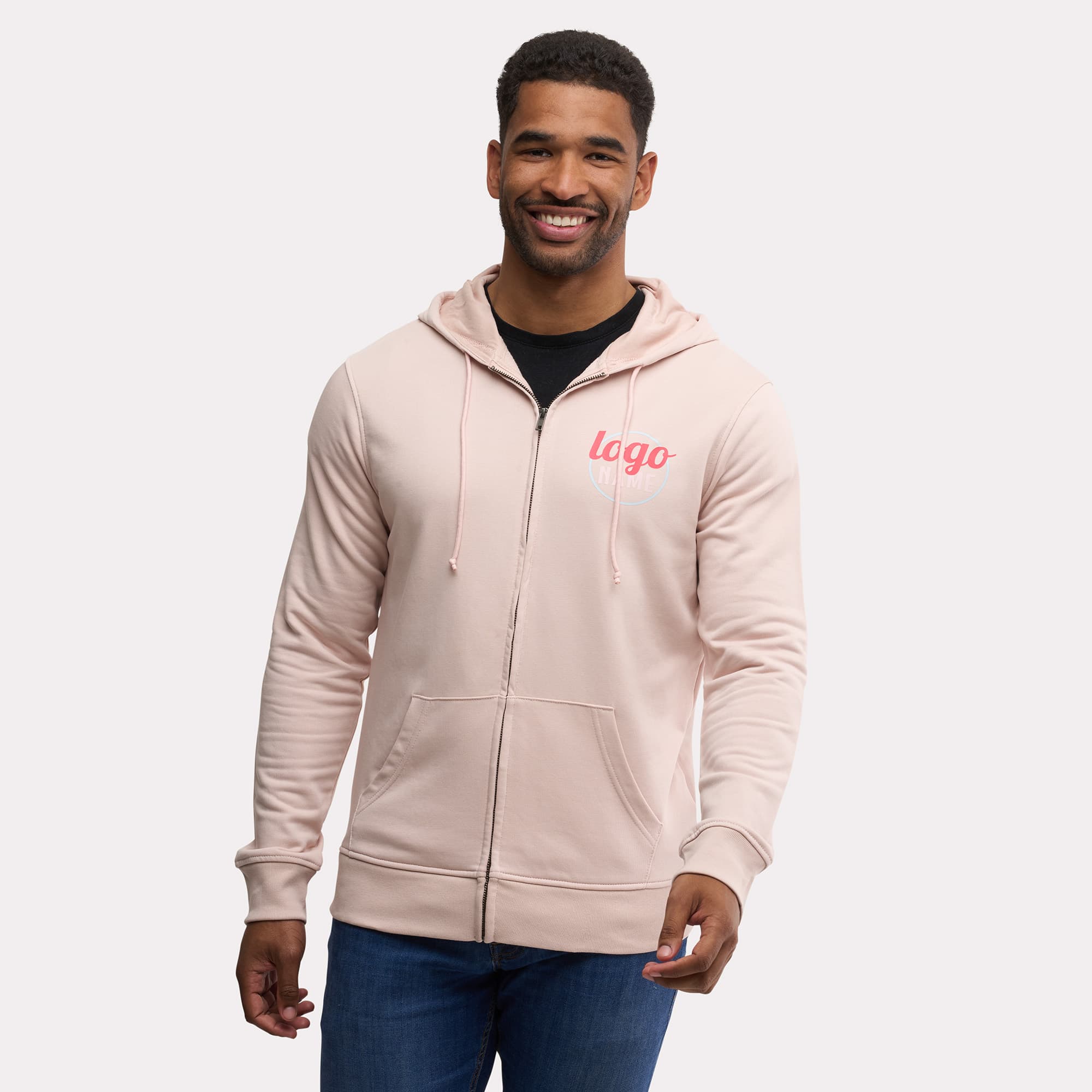 Sweat à capuche B&C Inspire Zippé
