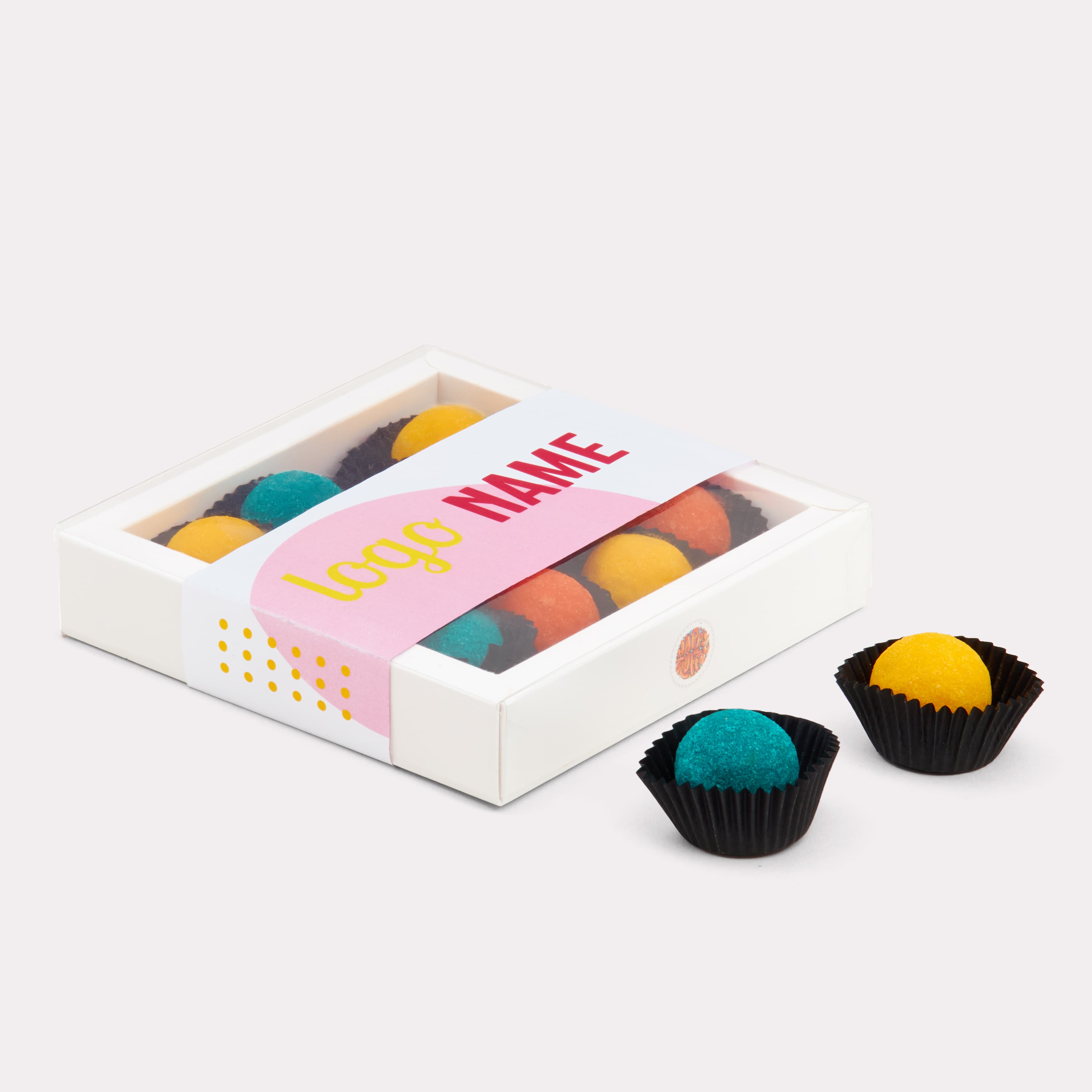 Truffes au chocolat en forme d'œuf
