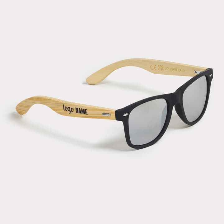 Lunettes de soleil en bambou